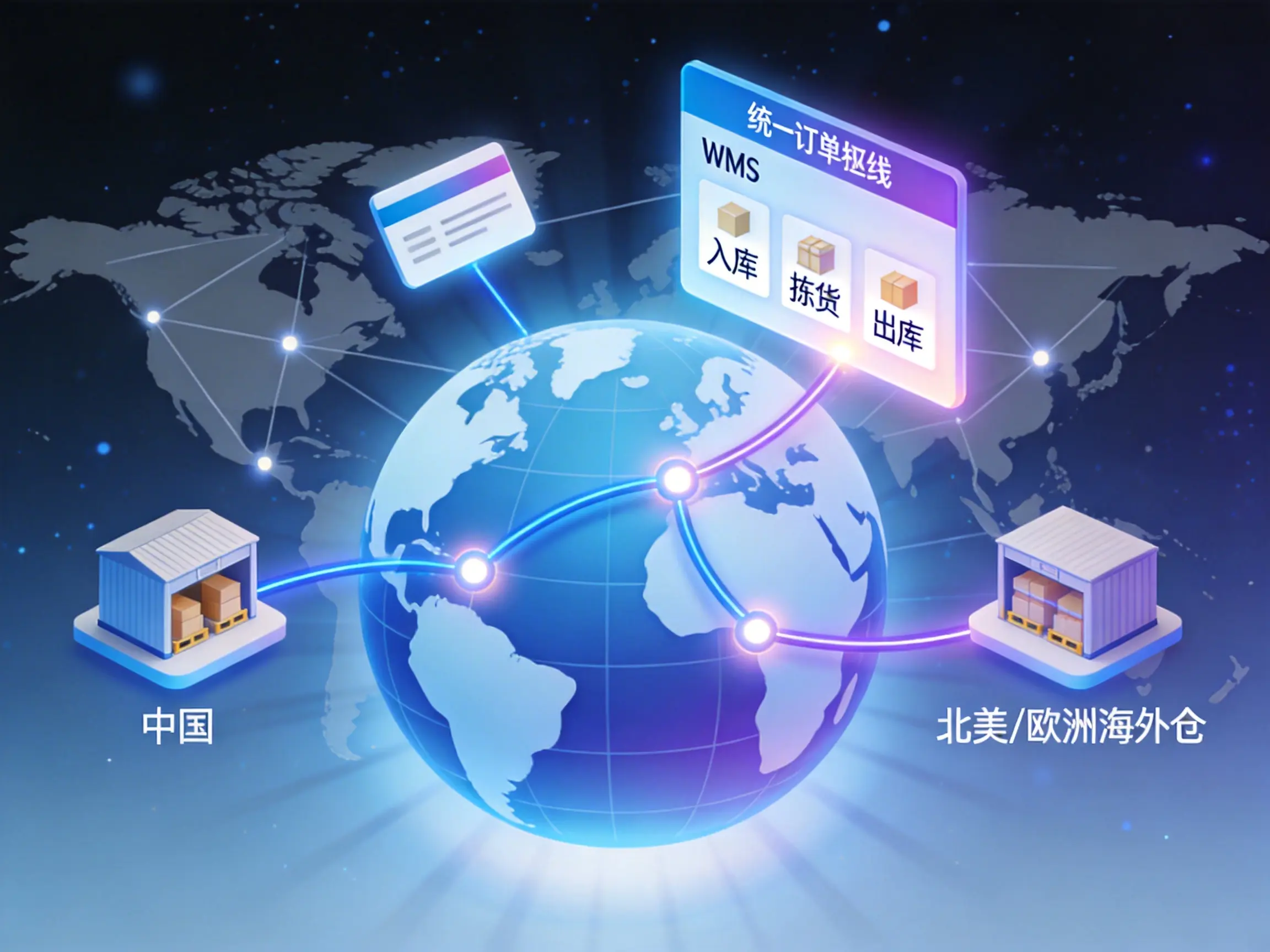 海外仓系统如何实现一键下单与全球物流轨迹实时跟踪？