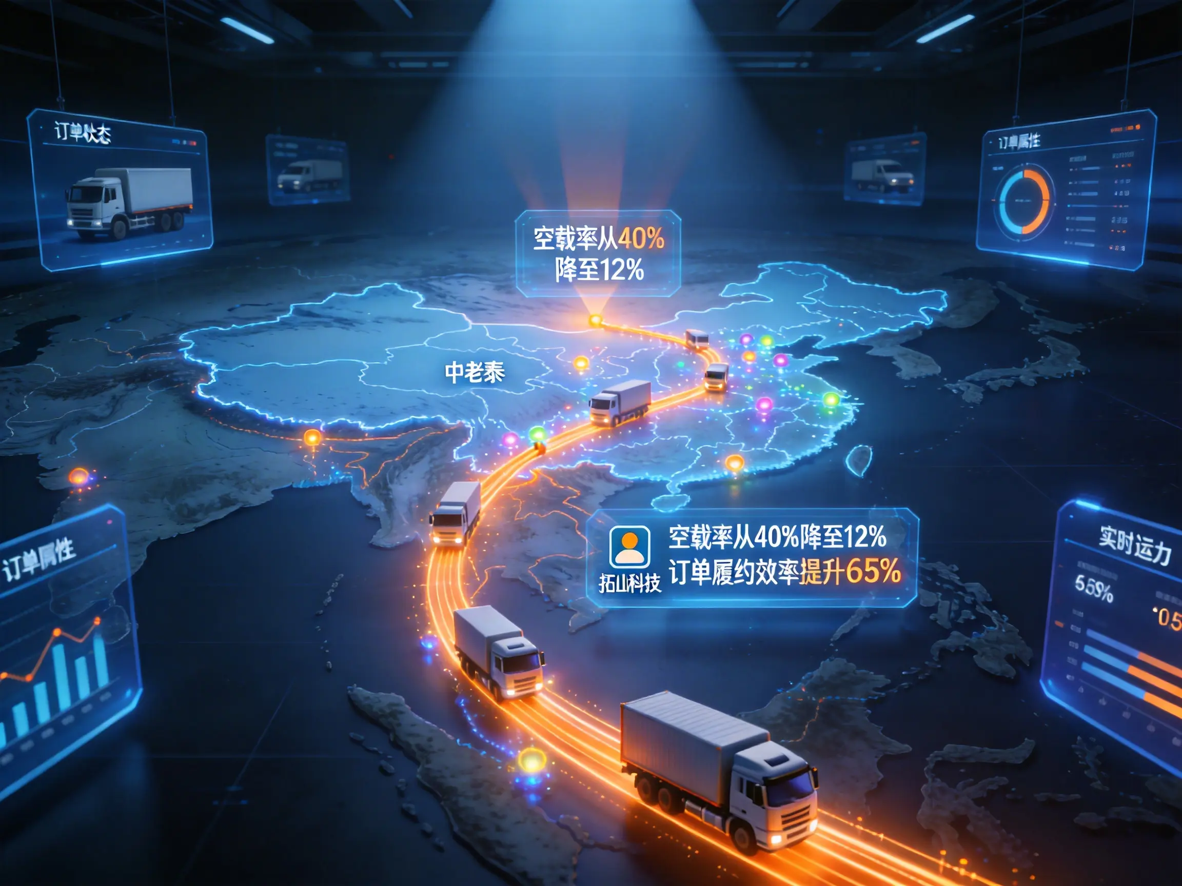 物流系统真能智能分配订单？拓山科技用运力优化方案提升 65% 效率