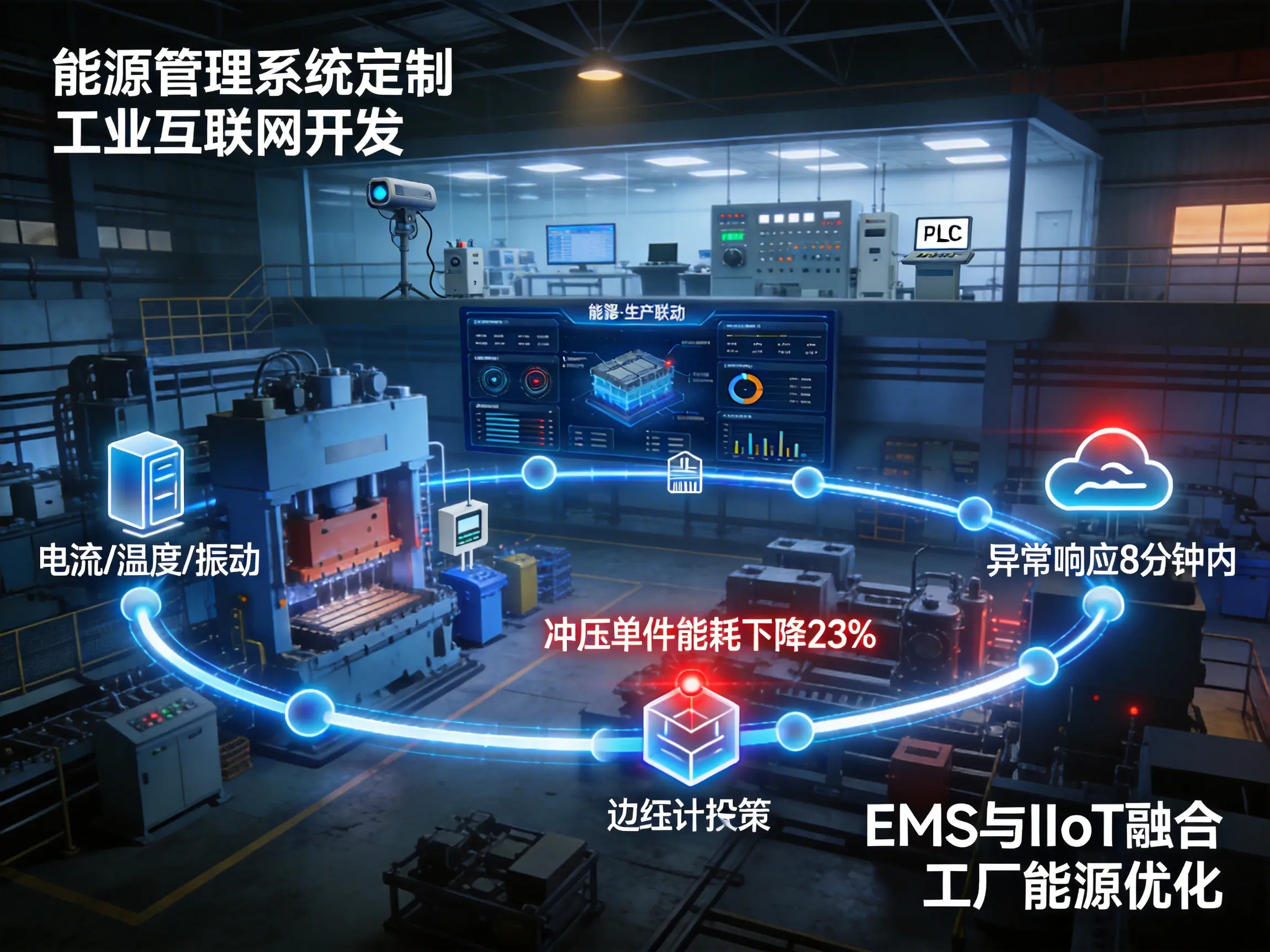破解制造业能耗困局：拓山科技 EMS 与工业互联网融合定制开发实战