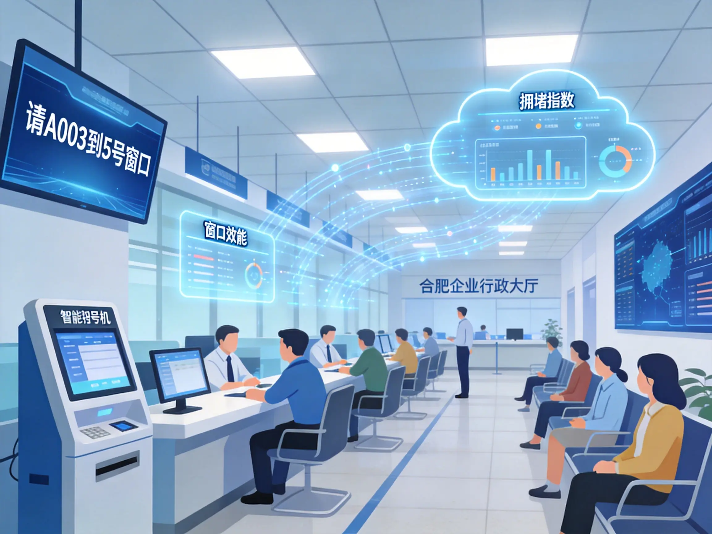 合肥企业行政大厅排队叫号系统开发公司推荐：智能化破解办事拥堵难题