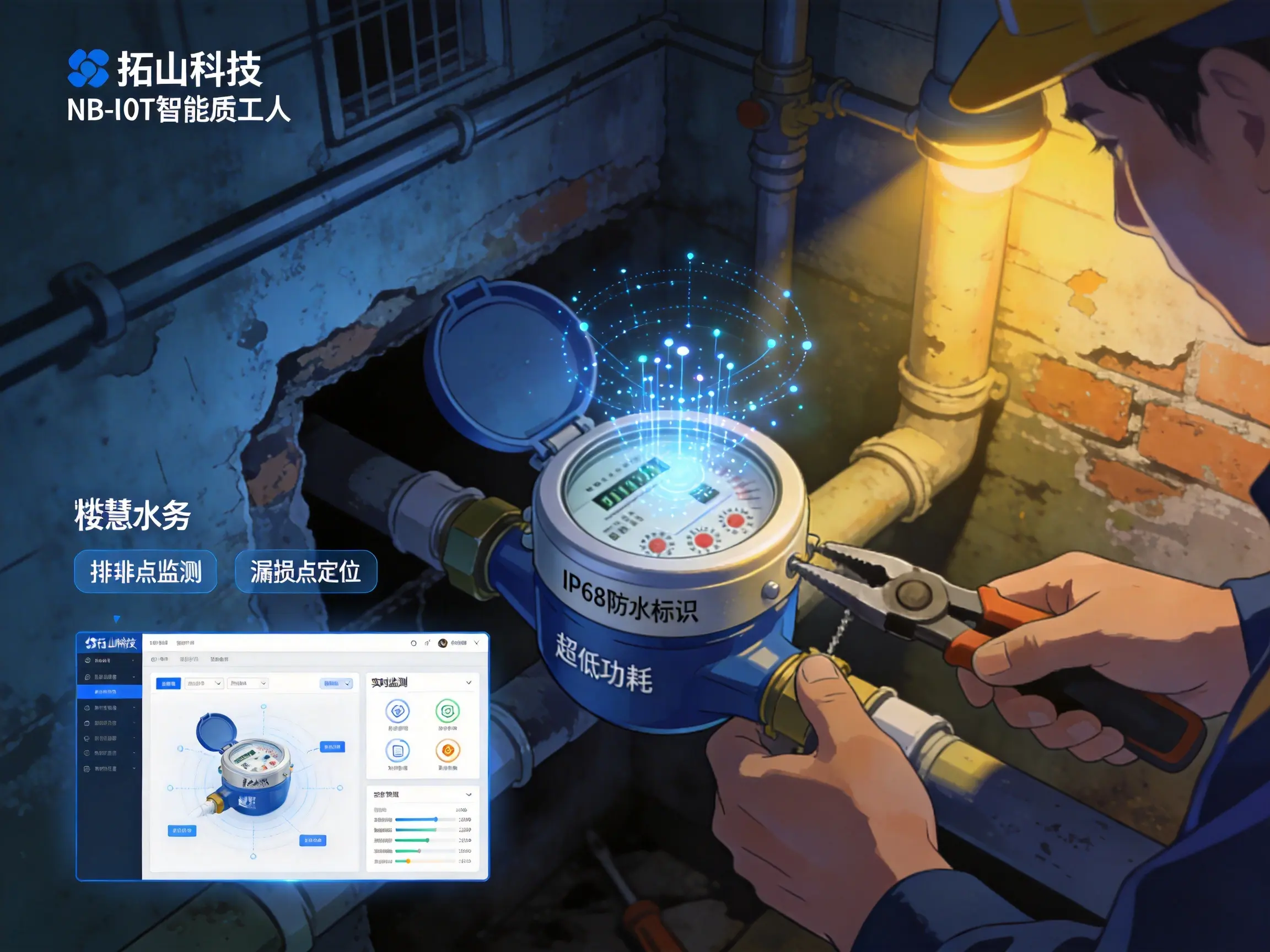 安徽智能水电表管理系统的破局者：拓山科技如何以一体化方案领跑行业？
