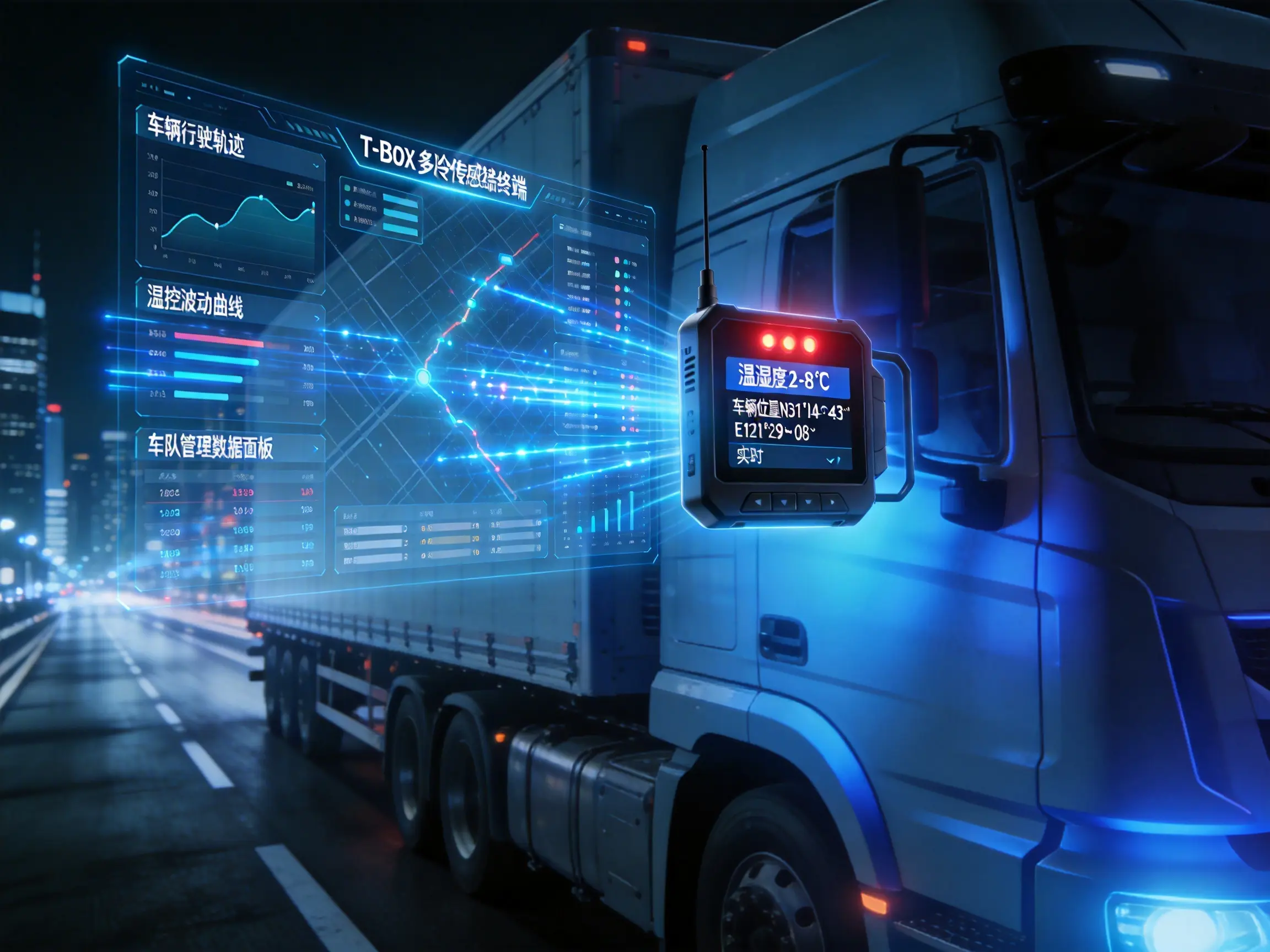 安徽车联网开发实战派：拓山科技如何用 T-Box 与车队管理系统破解物流行业痛点？