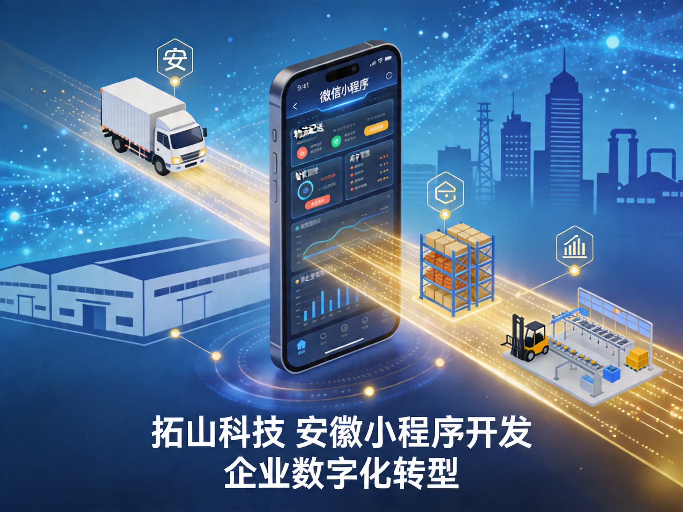 安徽小程序开发公司推荐：拓山科技如何用技术驱动企业效率革命？