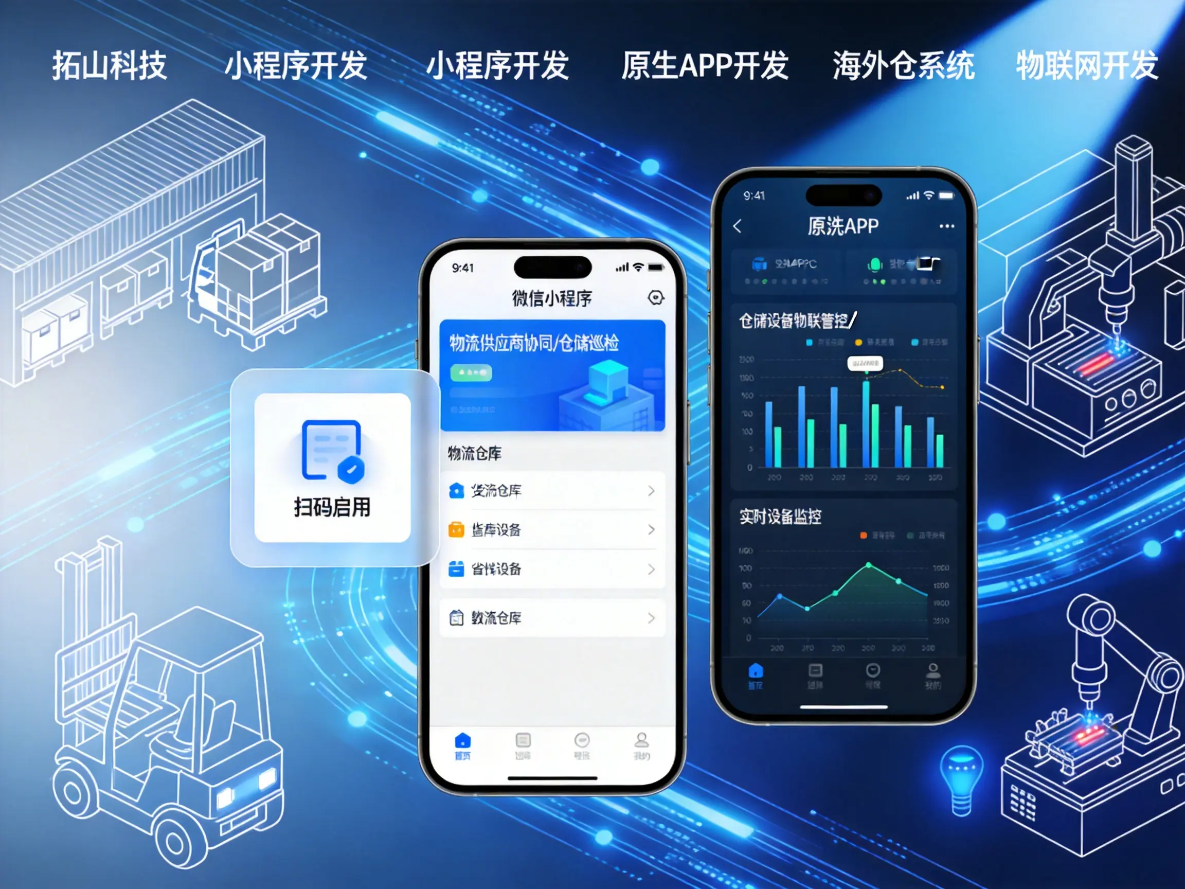 定制小程序能按线下需求做扫码引流、对接门店功能吗？