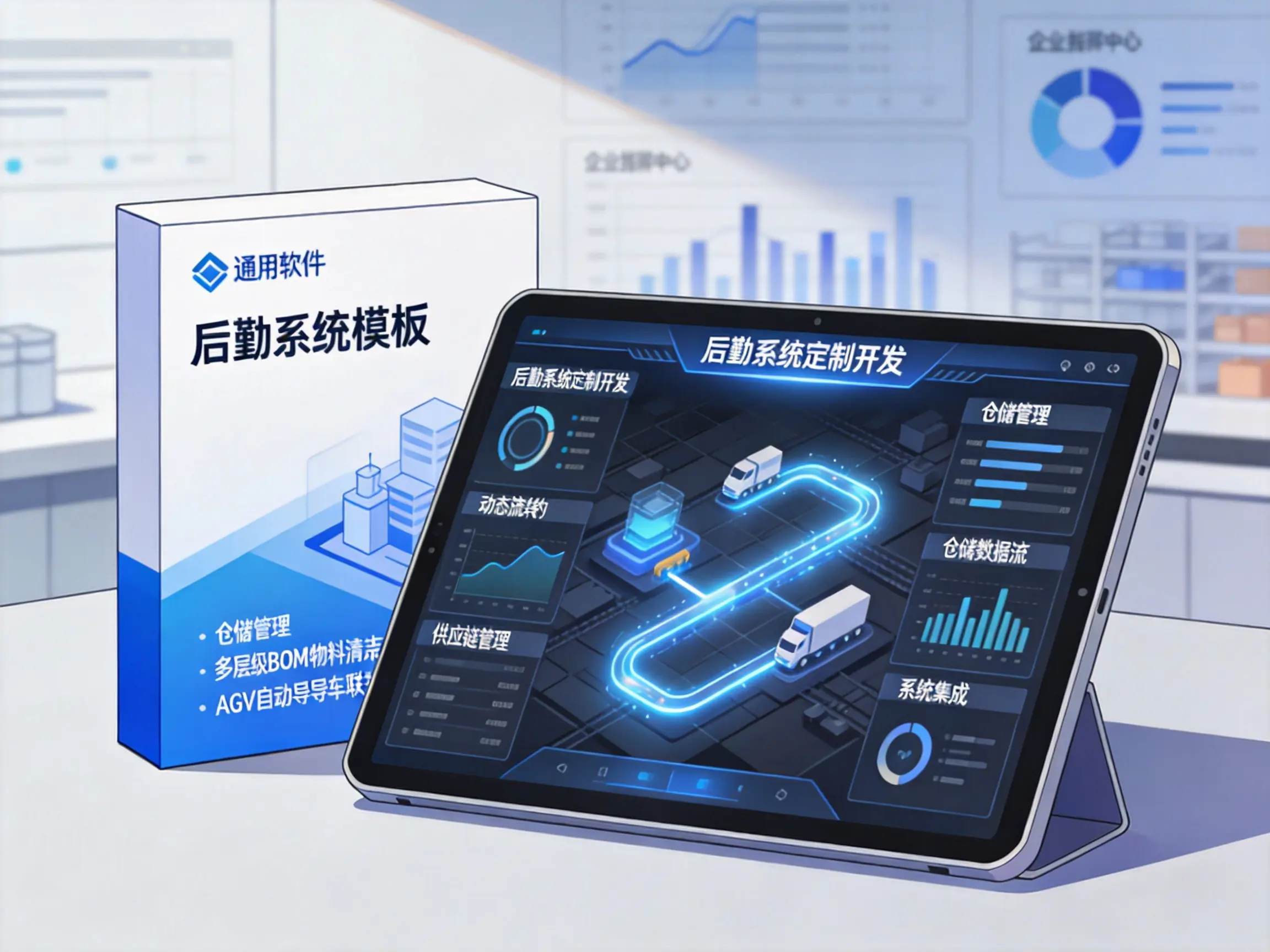 定制开发 VS 标准模板：中小企业后勤系统如何选择才能更 &ldquo;适配&rdquo;？