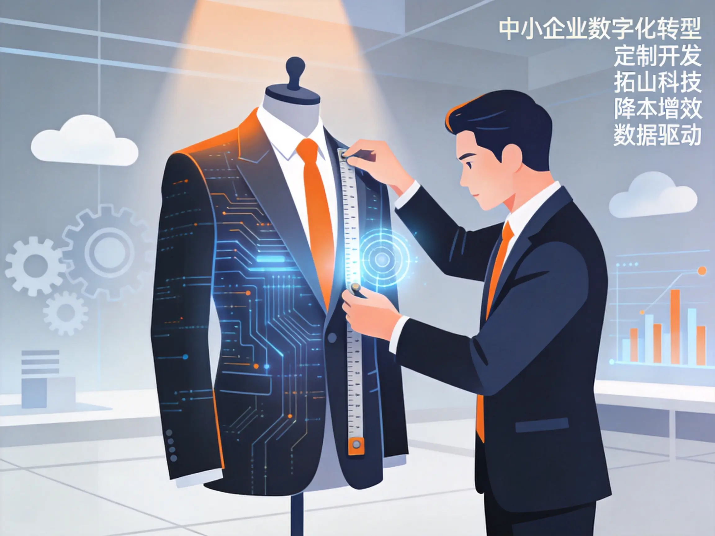 定制开发：中小企业数字化转型的 &ldquo;量体裁衣&rdquo; 之道